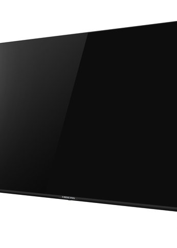 Телевизор LED 55" Hiberg 55Y UHD-R черный SmartTV безрамочный