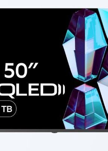 Телевизор QLED 50" Sber SDX 50UQ5235T титан Smart TV