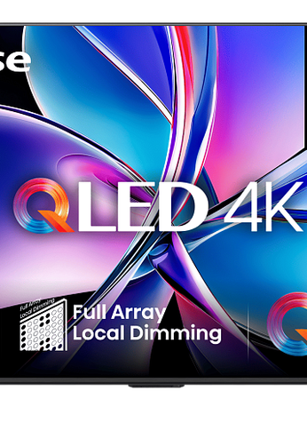 Телевизор QLED 55'' Hisense 55E7Q PRO черный 4K UHD SmartTV