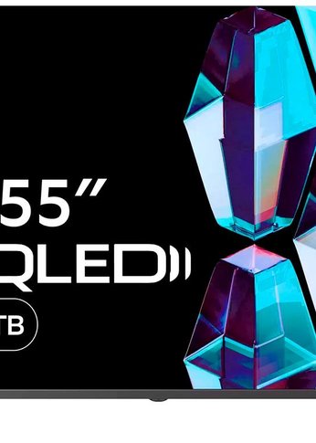 Телевизор QLED 55" Sber SDX-55UQ5235 титан