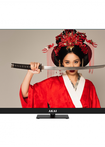 Телевизор QLED 65" Akai TA65BQ900 черный SmartTV безрамочный