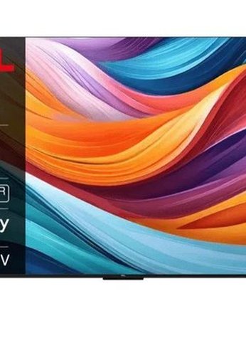 Телевизор QLED 65" TCL 65T7B черный SmartTV Goole TV безрамочный