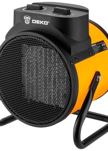 Тепловая пушка электрическая Deko DKIH3300W 3300Вт оранжевый