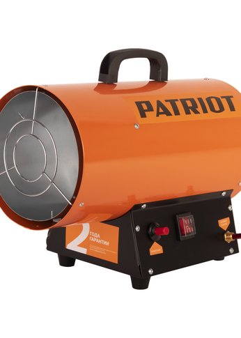 Тепловая пушка газовая Patriot GS 12 красный