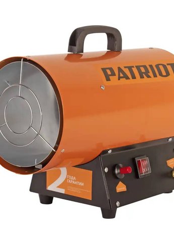 Тепловая пушка газовая Patriot GS 16 оранжевый/черный
