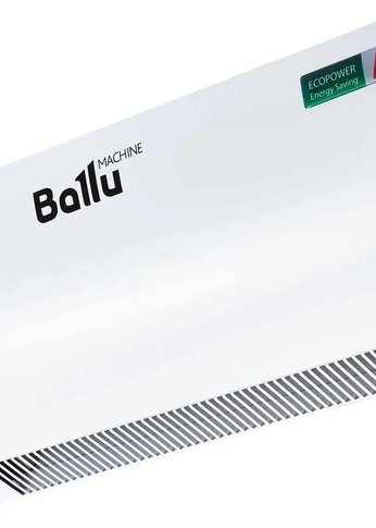 Тепловая завеса Ballu BHC-L05S02-S white (производительность 300 м3/час, мощность 2 кВт, 230 В) (НС-1136133)