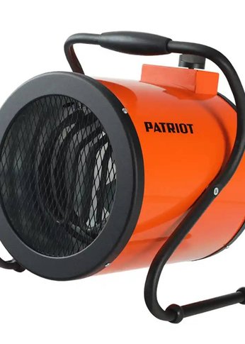 Тепловентилятор электрический Patriot PT-R 3, 230В, нерж.ТЭН, шнур с евровилкой.