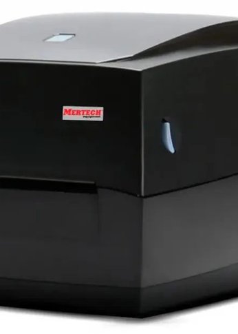 Термопринтер для печати наклеек Mertech TLP100 TERRA NOVA 300DPI (для печ.накл.) стационарный черный