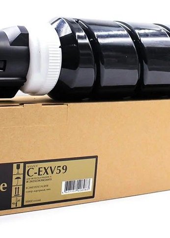 Тонер C-EXV 59 черный для Canon iR 2625/2630/2645, 30К (О) 3760C002