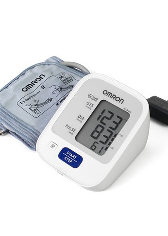 Тонометр автоматический Omron M2 Basic (HEM-7121-ARU) с адаптером