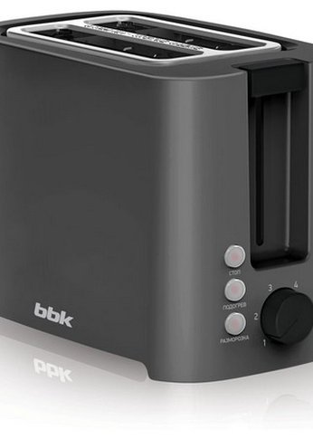 Тостер BBK TR81M темно-серый