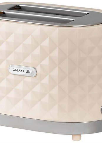 Тостер Galaxy LINE GL2912 1200Вт бежевый