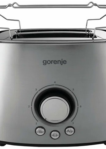 Тостер Gorenje T1000E 1000Вт серебристый/черный