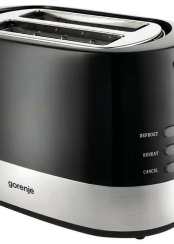 Тостер Gorenje T850BK 850Вт черный/серебристый
