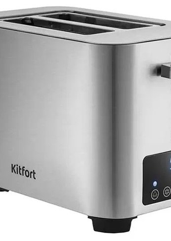 Тостер Kitfort KT-2048  850Вт серебристый/черный