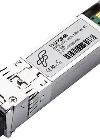 Трансивер Future Technologies FT-SFP28-SR оптич. SFP28 MM 25Гбит/с Tx:850нм Rx:850нм до 0.1км