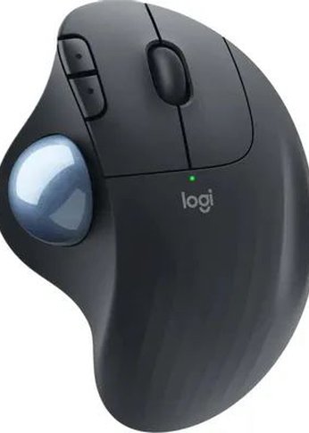 Трекбол Logitech Ergo M575 графитовый оптическая (2000dpi) беспроводная BT/Radio USB2.0 (4but)