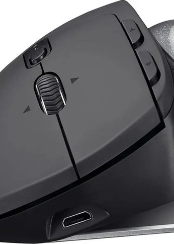 Трекбол Logitech Trackball MX Ergo графитовый беспроводная оптическая (2048dpi) (910-005179)