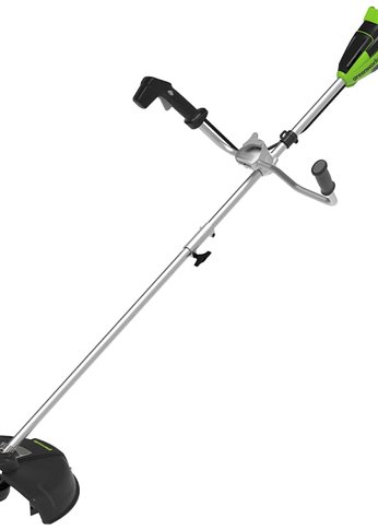 Триммер аккумуляторный GreenWorks GD40BCB, 40V, 40,6 см, бесщеточный, с АКБ 4АЧ и ЗУ (2105707UB)