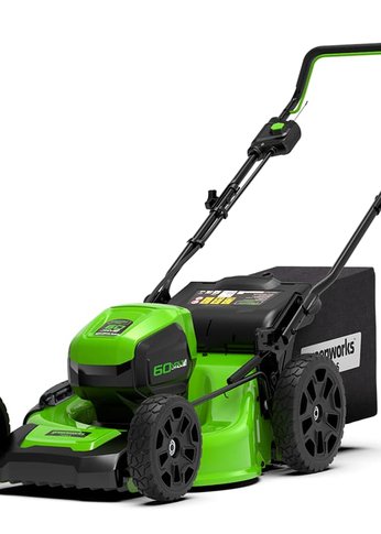 Триммер аккумуляторный GreenWorks GD60LT, 60V, 40 см, бесщеточный, без АКБ и ЗУ (2108307)