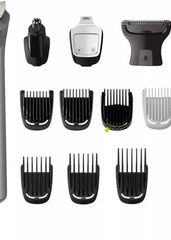 Триммер Philips MG5940/15 серебристый 5Вт (насадок в компл:12шт)