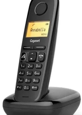 Трубка доп. Dect Gigaset A270H HSB RUS черный для A170/270