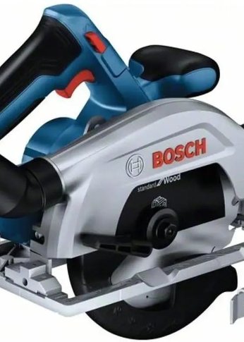 Циркулярная пила (дисковая) Bosch GKS 185-LI (ручная) D диска.:165мм (06016C1221)