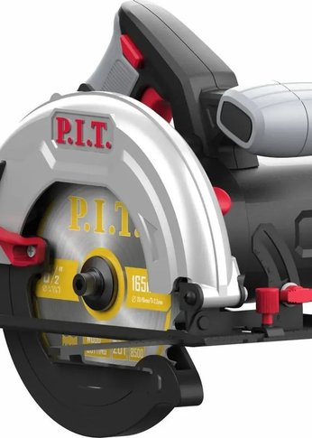 Циркулярная пила (дисковая) P.I.T. PKS165-C 1200Вт (ручная) D диска.:165мм