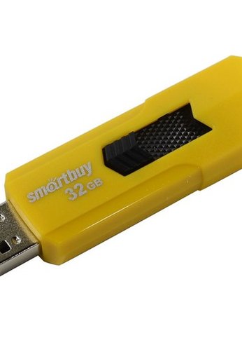 USB2.0 32Gb SmartBuy Stream Yellow