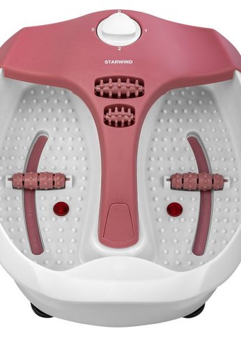 Ванночка для ног Starwind SFM5570 белый/розовый