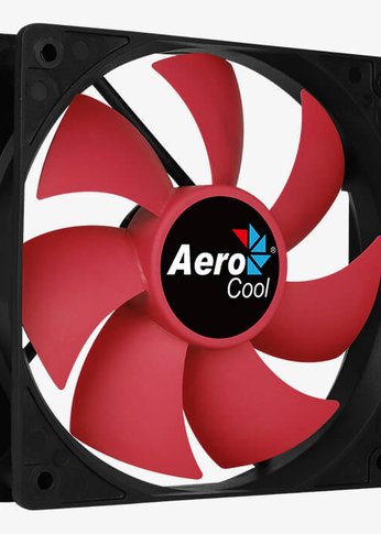 Вентилятор AeroCool Force 12 PWM красный 120x25мм 1500rpm 4 pin