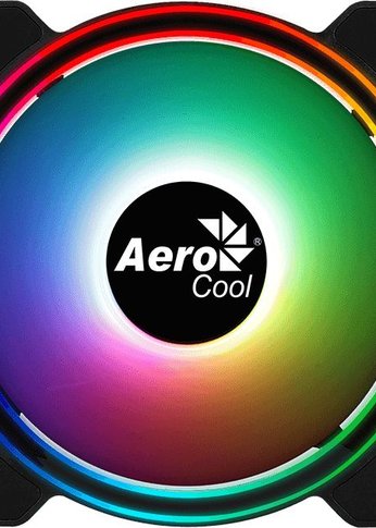 Вентилятор AeroCool Saturn 12F черный 120x25мм DRGB 1000rpm 4-pin Molex