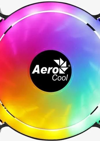 Вентилятор Aerocool Spectro 12 120x120mm 4-pin (Molex)20dB 140gr LED Ret