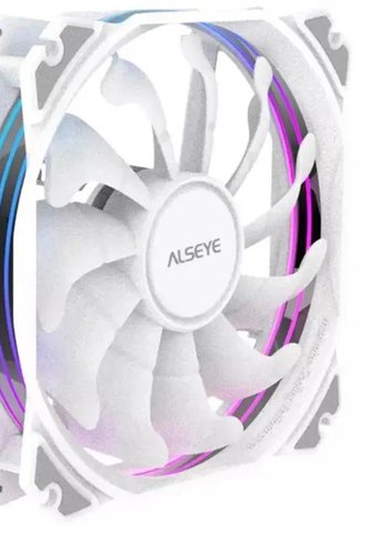 Вентилятор ALSEYE M120-PWA FAN 120mm, 800;1700rpm, 31;66CFM, 19.4;33.8dBA, AURA RGB, PWM + 3pin Aura, RTL{100} (874357)