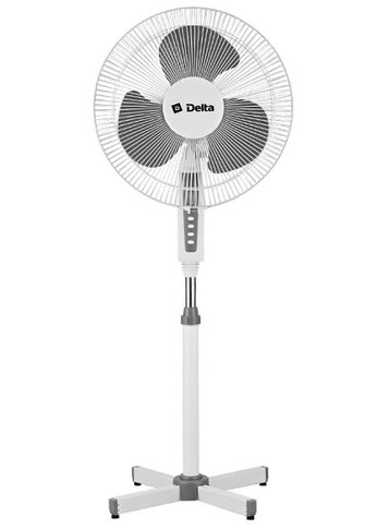 Вентилятор DELTA DL-003 N белый с серым