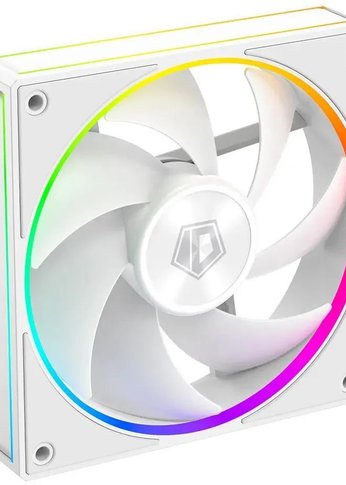 Вентилятор ID-Cooling AF-127-ARGB-W 120x120mm 4-pin 14-30dB 180gr LED Ret