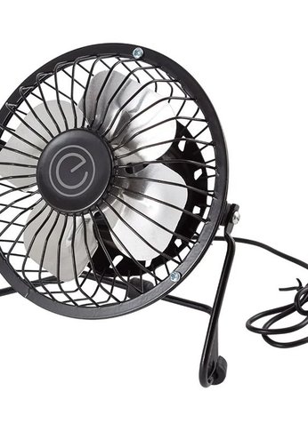 Вентилятор настольный Energy EN-0606M черный 6" USB