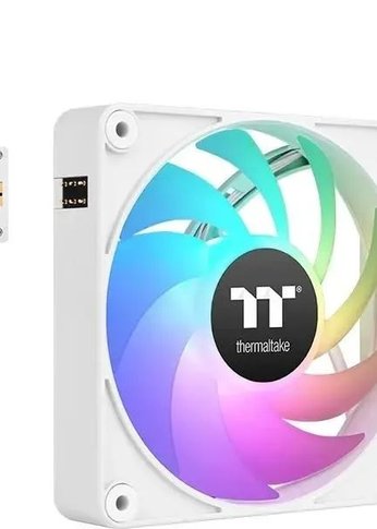 Вентилятор Thermaltake CT120 EX Sync ARGB белый 4-pin 28.5dB Ret (CL-F190-PL12SW-A)