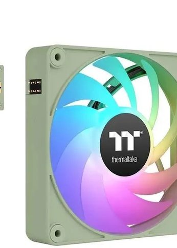 Вентилятор Thermaltake CT120 EX Sync Matcha ARGB зеленый 4-pin 28.5dB Ret (CL-F196-PL12MG-A)