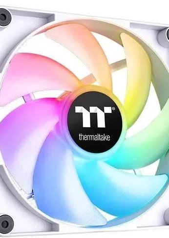 Вентилятор Thermaltake CT120 Sync ARGB белый 4-pin 25.8dB Ret (CL-F153-PL12SW-A)