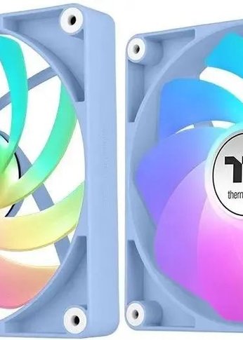 Вентилятор Thermaltake CT120 Sync Hydrangea реверсивный ARGB голубой 4-pin 31.2dB Ret (CL-F200-PL12BU-A)