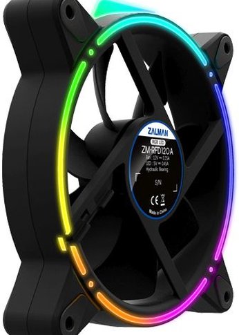 Вентилятор Zalman ZM-RFD120A Addressable RGB 120x120mm 3-pin 26dB 160gr LED Ret