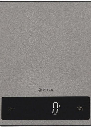 Весы кухонные электронные Vitek VT-7981 макс.вес:10кг серый