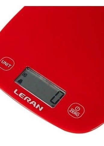 Весы кухонные Leran EKS SIMPLE LINE RED