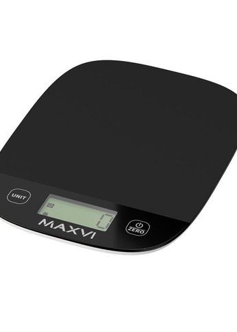 Весы кухонные Maxvi KS101P 5кг черный