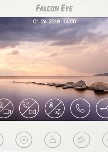Видеодомофон Falcon Eye Cosmo HD Plus белый