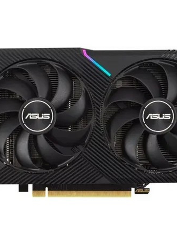 Видеокарта Asus PCI-E 4.0 DUAL-RTX3050-O8G-V2 NVIDIA GeForce RTX 3050 8192Mb 128 GDDR6 1822/14000 HDMIx1 DPx3 HDCP Ret