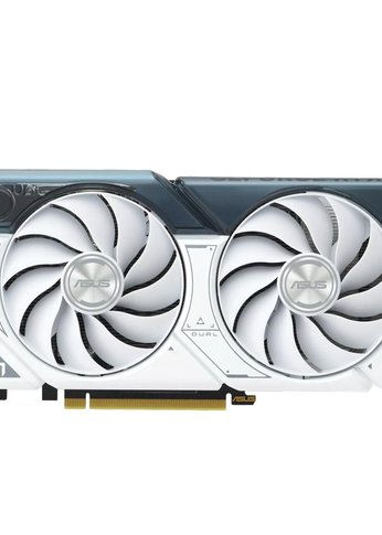 Видеокарта Asus PCI-E 4.0 DUAL-RTX4060-O8G-WHITE NVIDIA GeForce RTX 4060 8Gb 128bit GDDR6 2505/17000 HDMIx1 DPx3 HDCP Ret