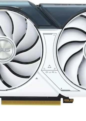 Видеокарта Asus PCI-E 4.0 DUAL-RTX4060TI-O8G-WHITE NVIDIA GeForce RTX 4060TI 8Gb 128bit GDDR6 2565/18000 HDMIx1 DPx3 HDCP Ret