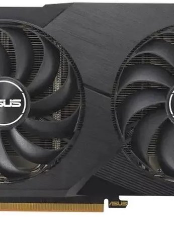 Видеокарта Asus PCI-E 4.0 DUAL-RX6600-8G AMD Radeon RX 6600 8Gb 128bit GDDR6 2044/14000 HDMIx1 DPx3 HDCP Ret